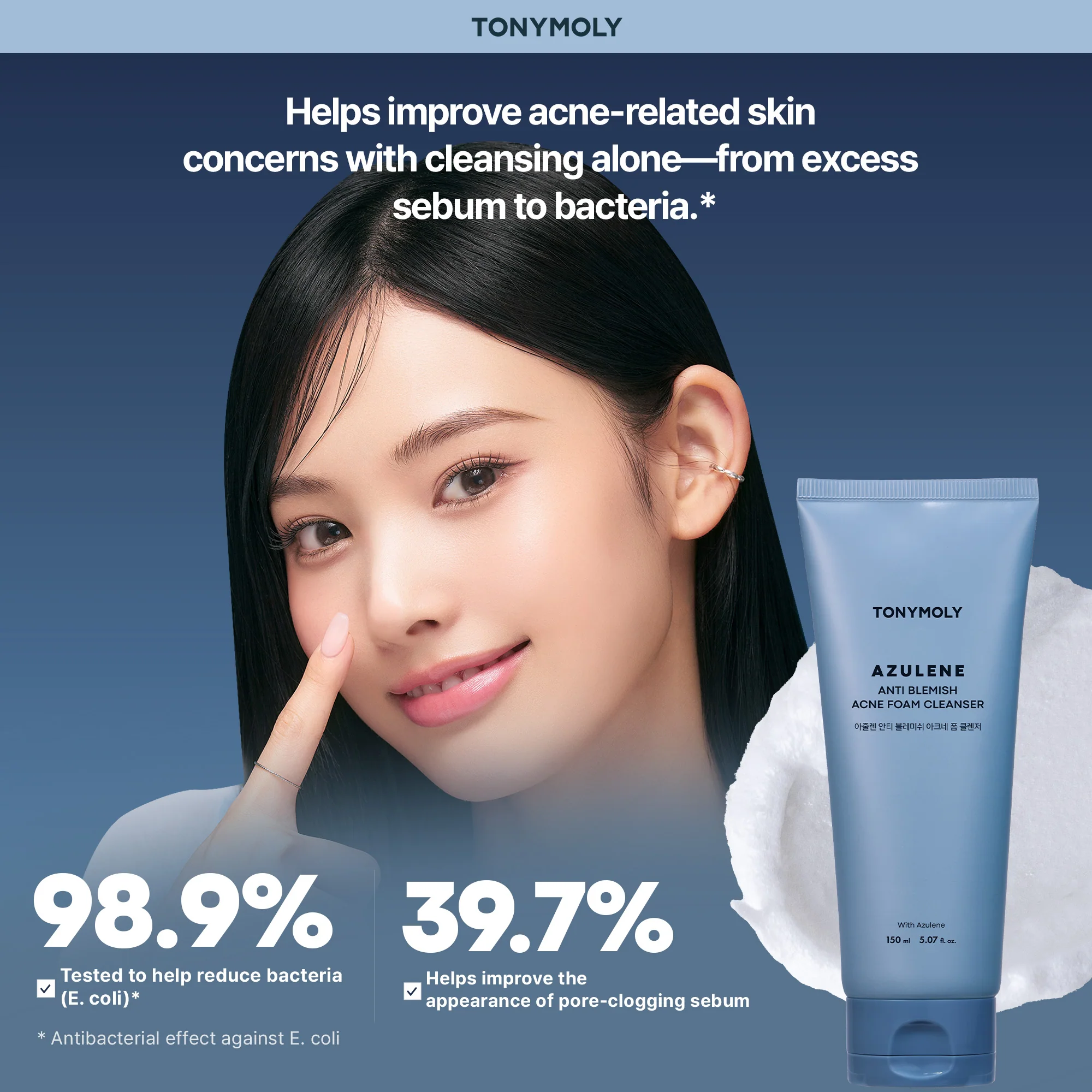 Azulene Acne Foam Cleanser - Image 11