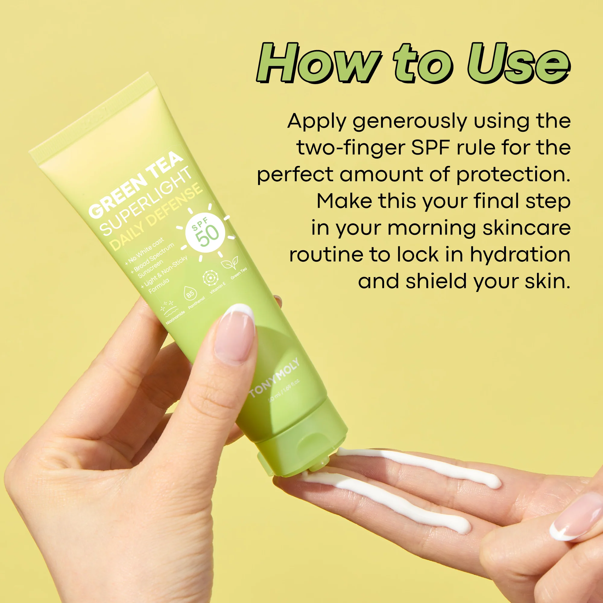 Green Tea SPF 50 Daily Defense Sunscreen - Image 6