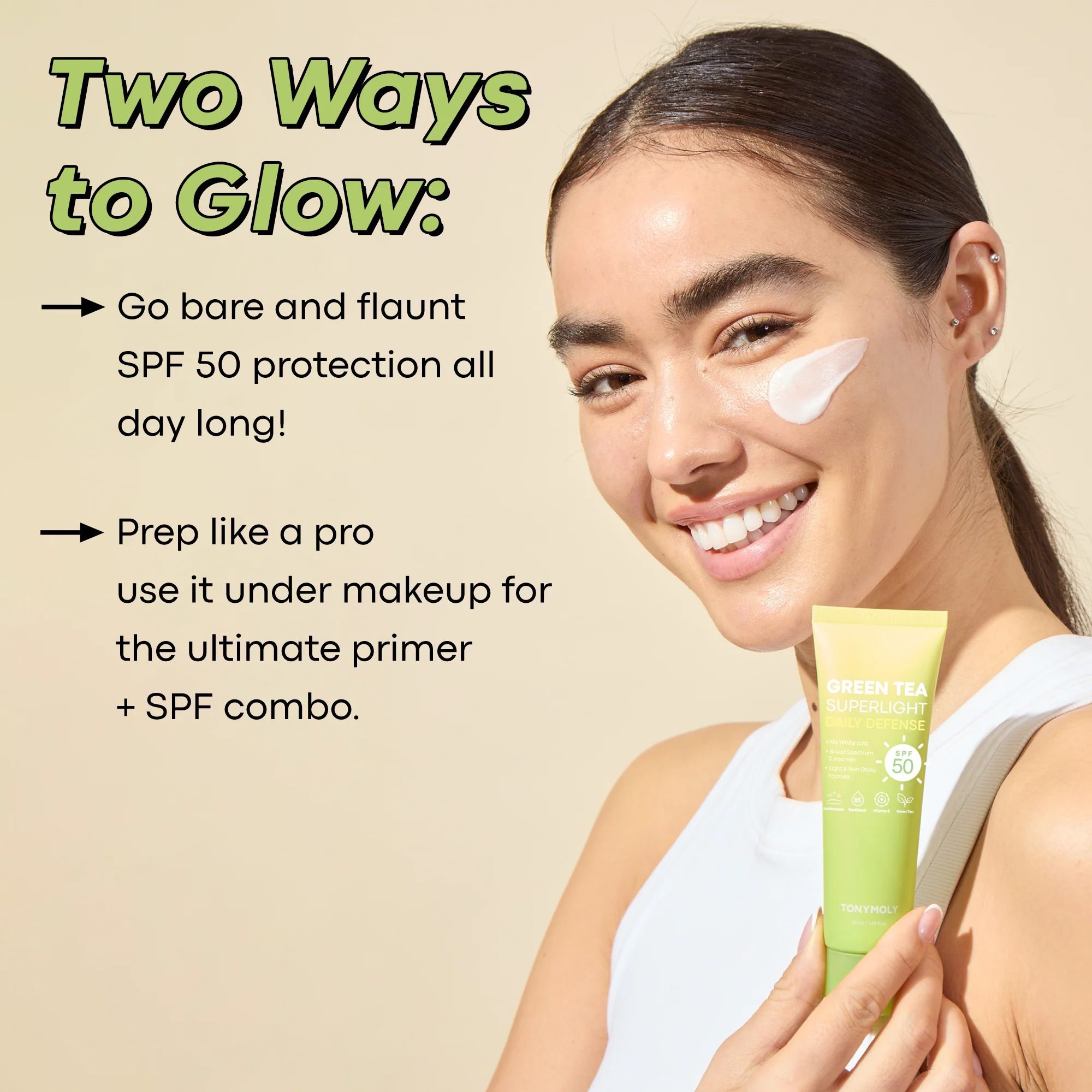 Green Tea SPF 50 Daily Defense Sunscreen - Image 9