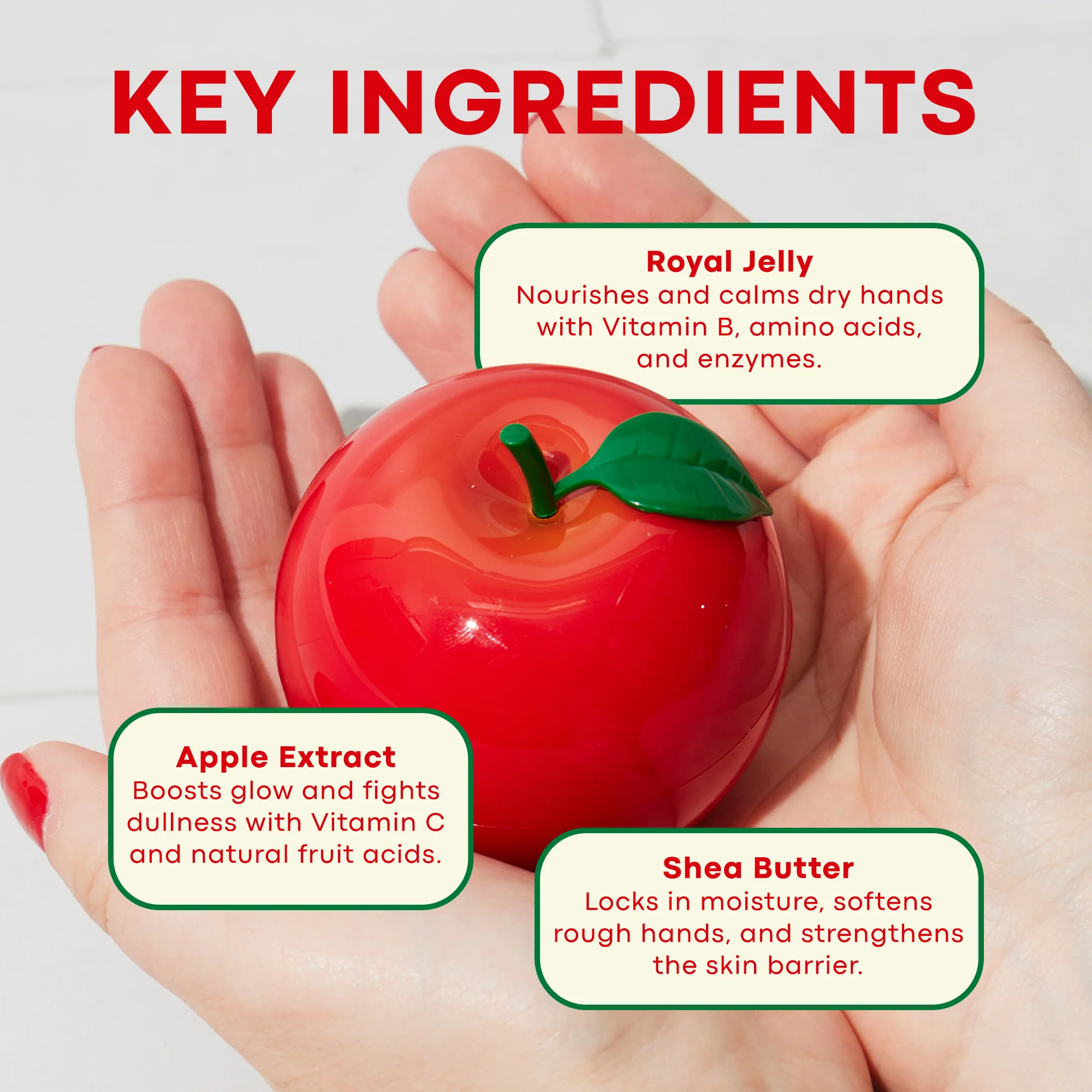 Red Apple Hand Cream - Image 3