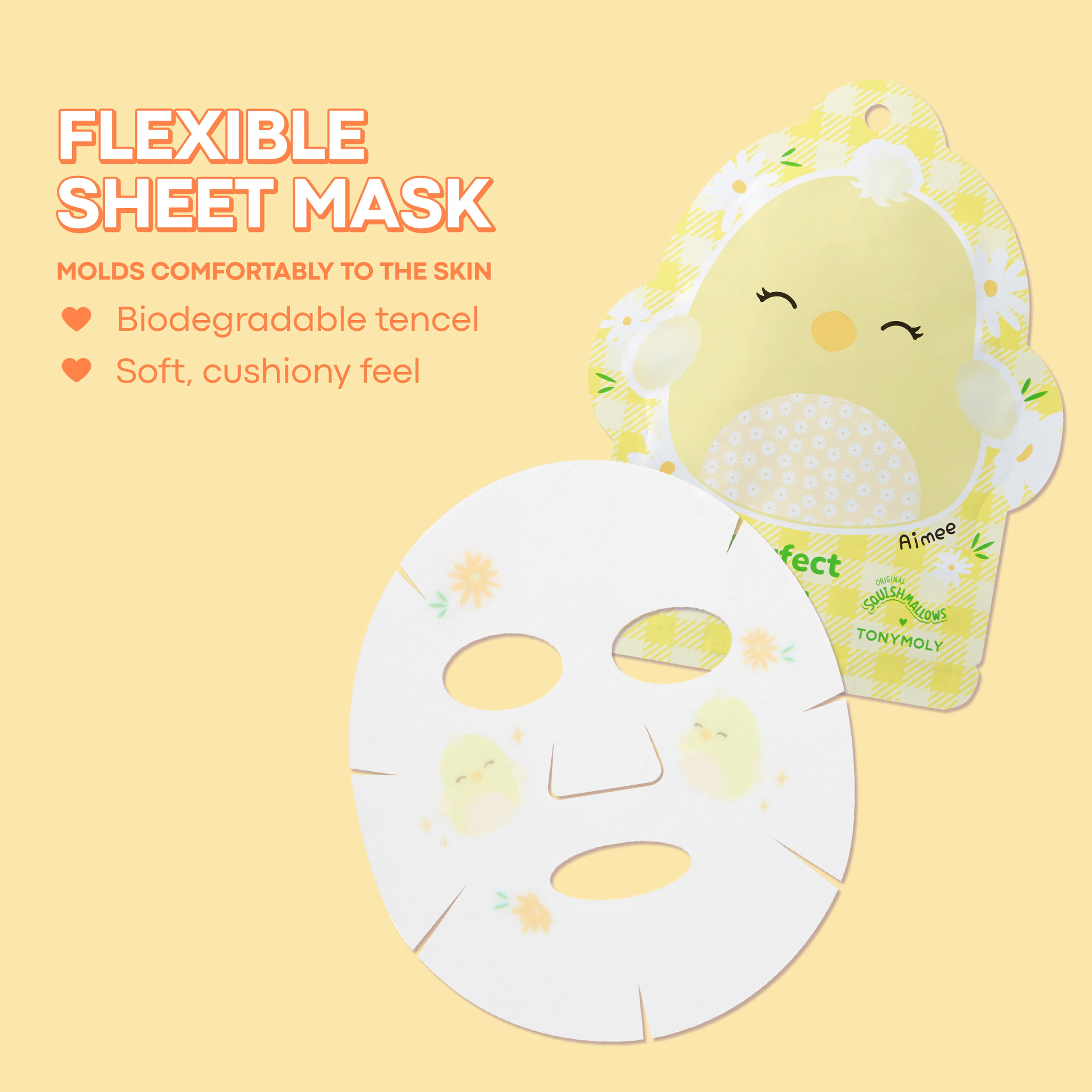 Squishmallows x TONYMOLY Spring Sheet Masks - Image 3