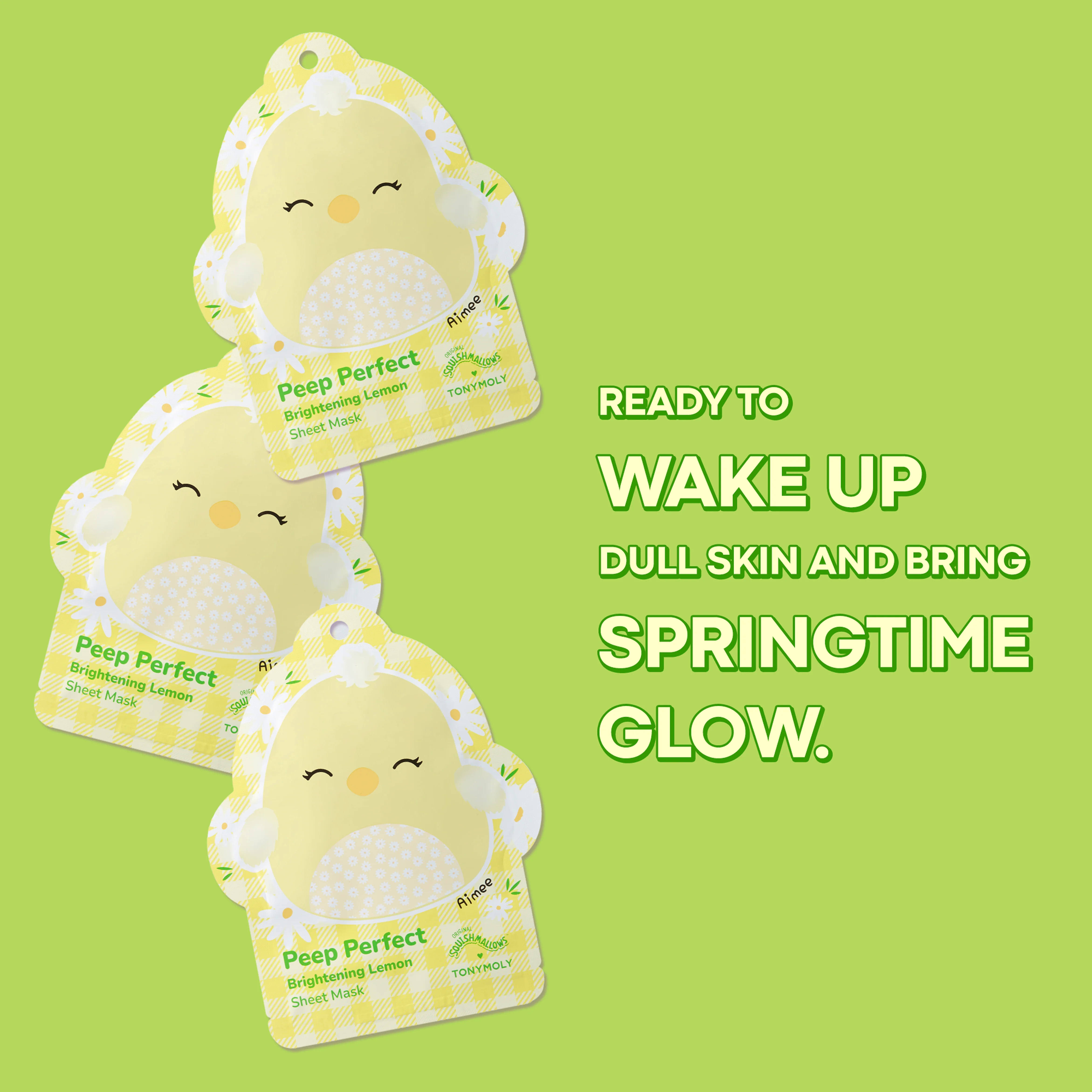 Squishmallows x TONYMOLY Spring Sheet Masks - Image 4