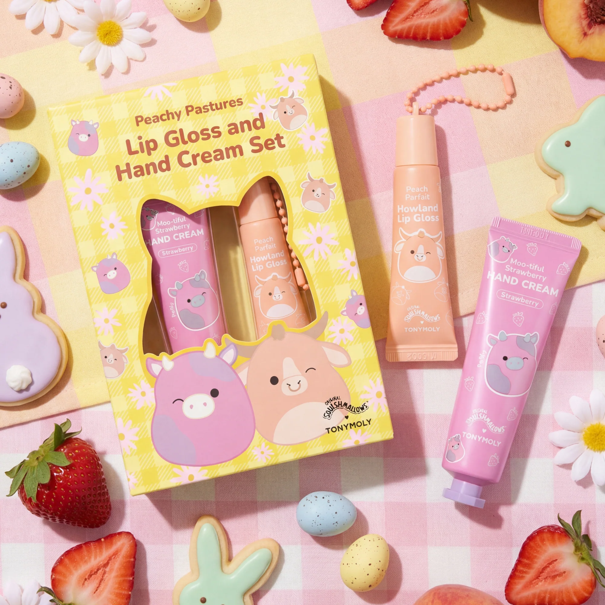 Squishmallows x TONYMOLY Hand Cream & Lip Gloss Duo - Image 3